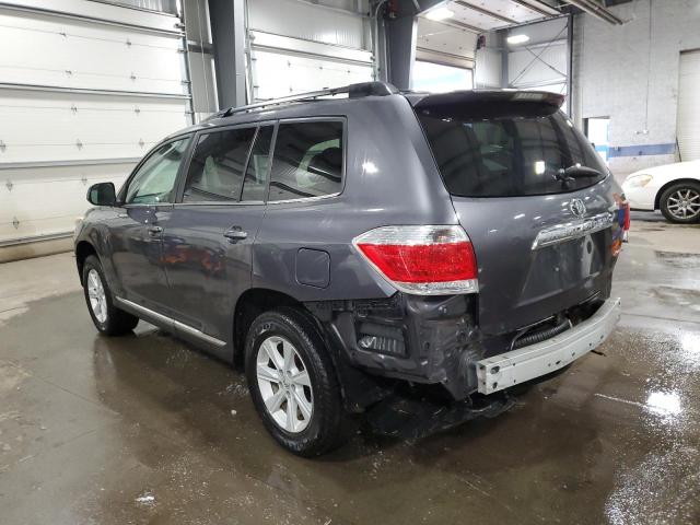Image 2 of 2013 TOYOTA HIGHLANDER BASE 2013 with VIN 5TDBK3EH5DS203066