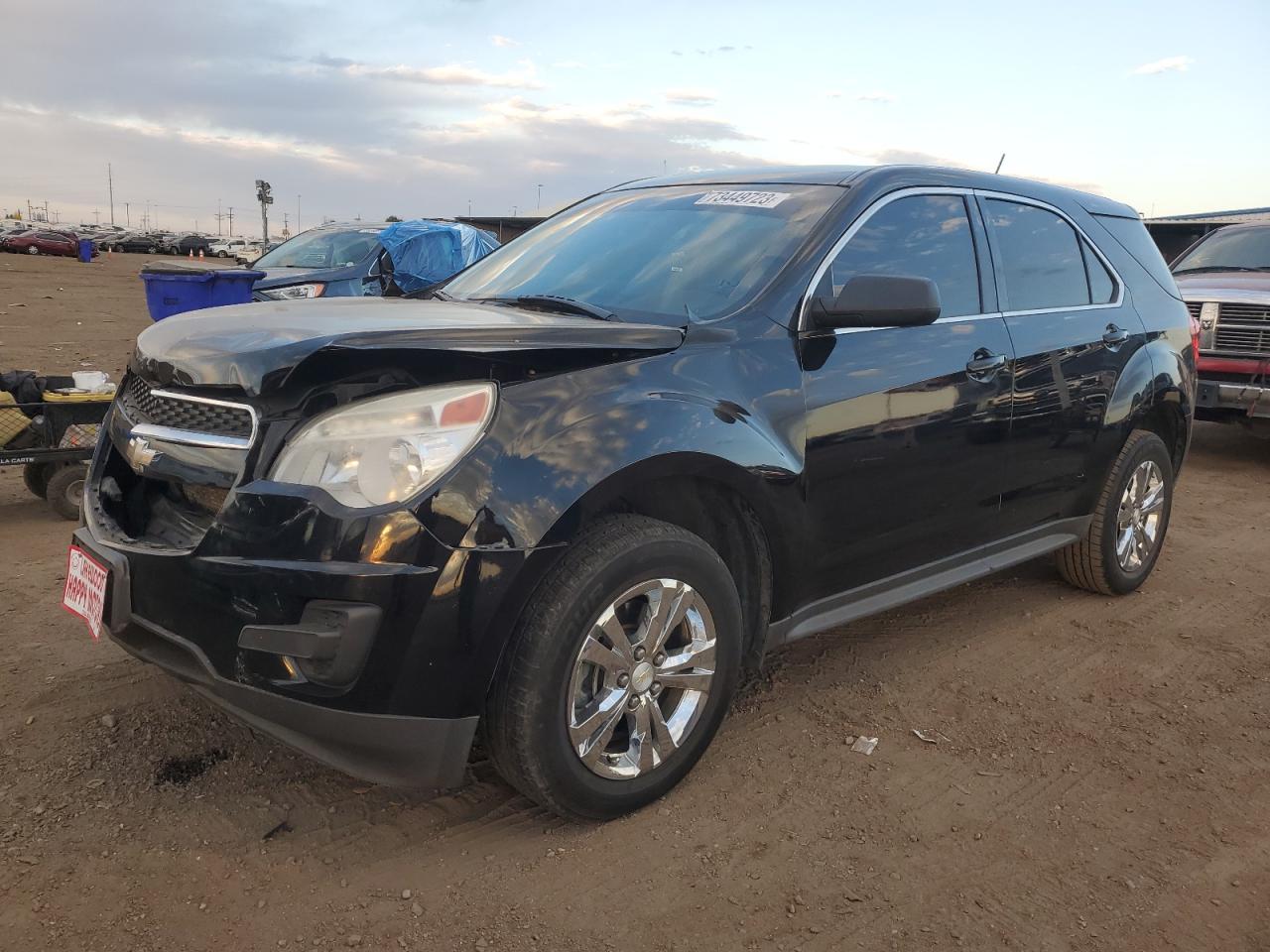 Image 1 of 2014 CHEVROLET EQUINOX LS 2014 with VIN 2GNFLEEK6E6228650