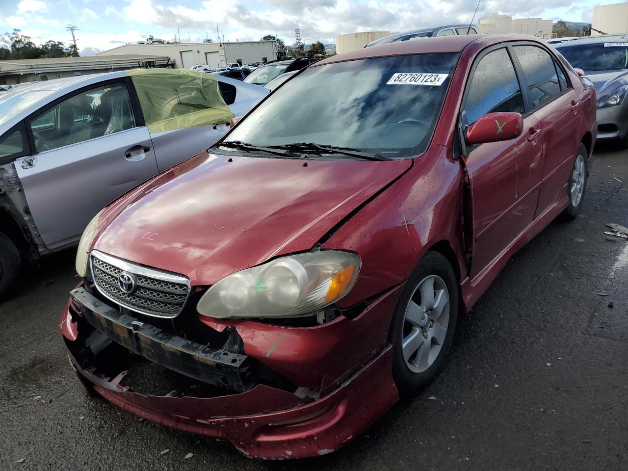 Image 1 of 2006 TOYOTA COROLLA CE 2006 with VIN 1NXBR32E66Z613567