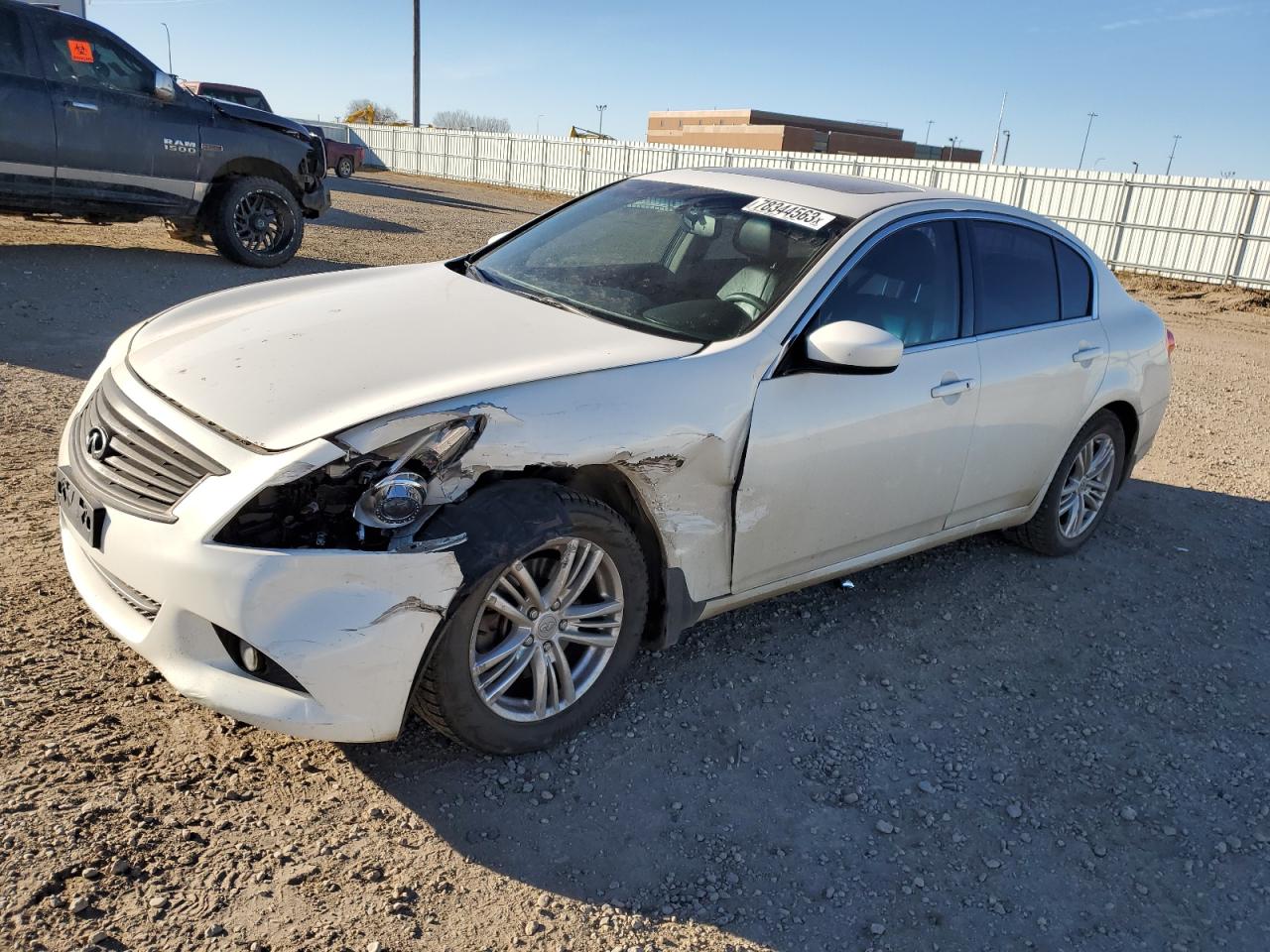 Image 1 of 2011 INFINITI G25  2011 with VIN JN1DV6AR0BM451043