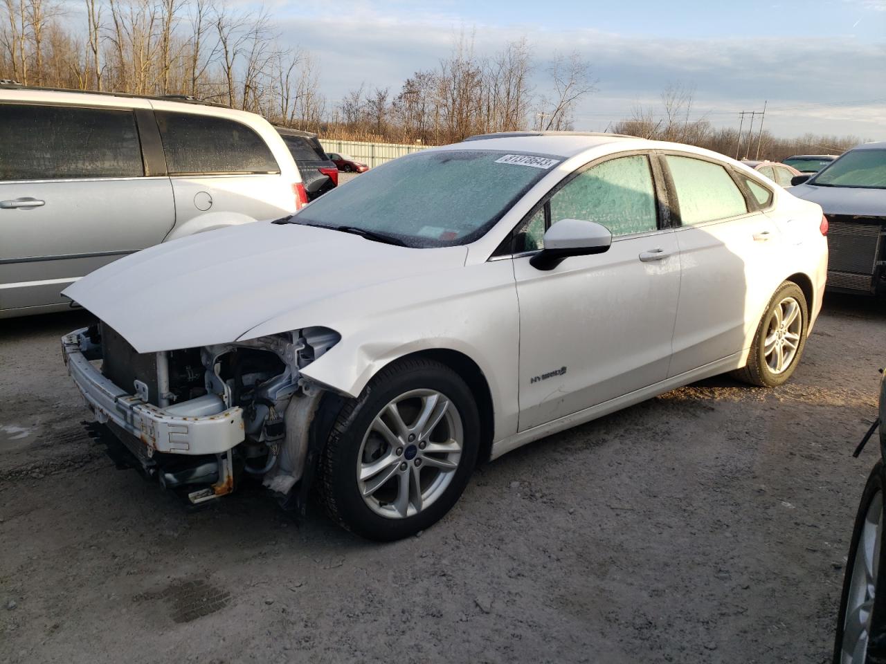 Изображение 1 2018 FORD FUSION SE HYBRID 2018 с VIN 3FA6P0LU4JR235495