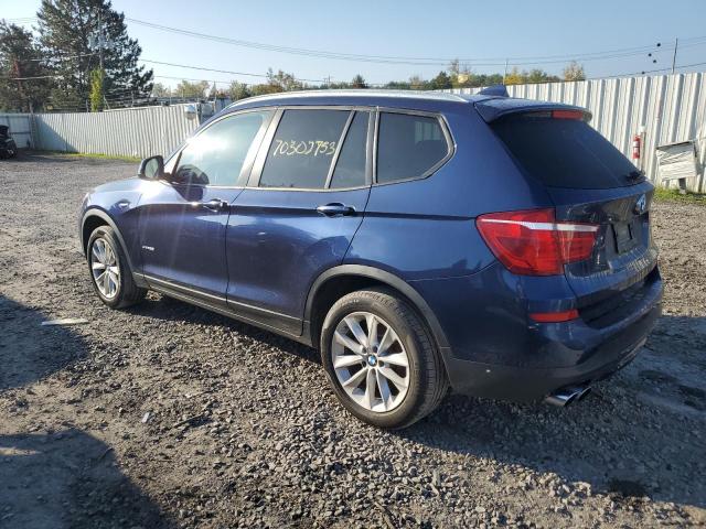 Image 2 of 2017 BMW X3 SDRIVE28I 2017 with VIN 5UXWZ7C36H0V86499