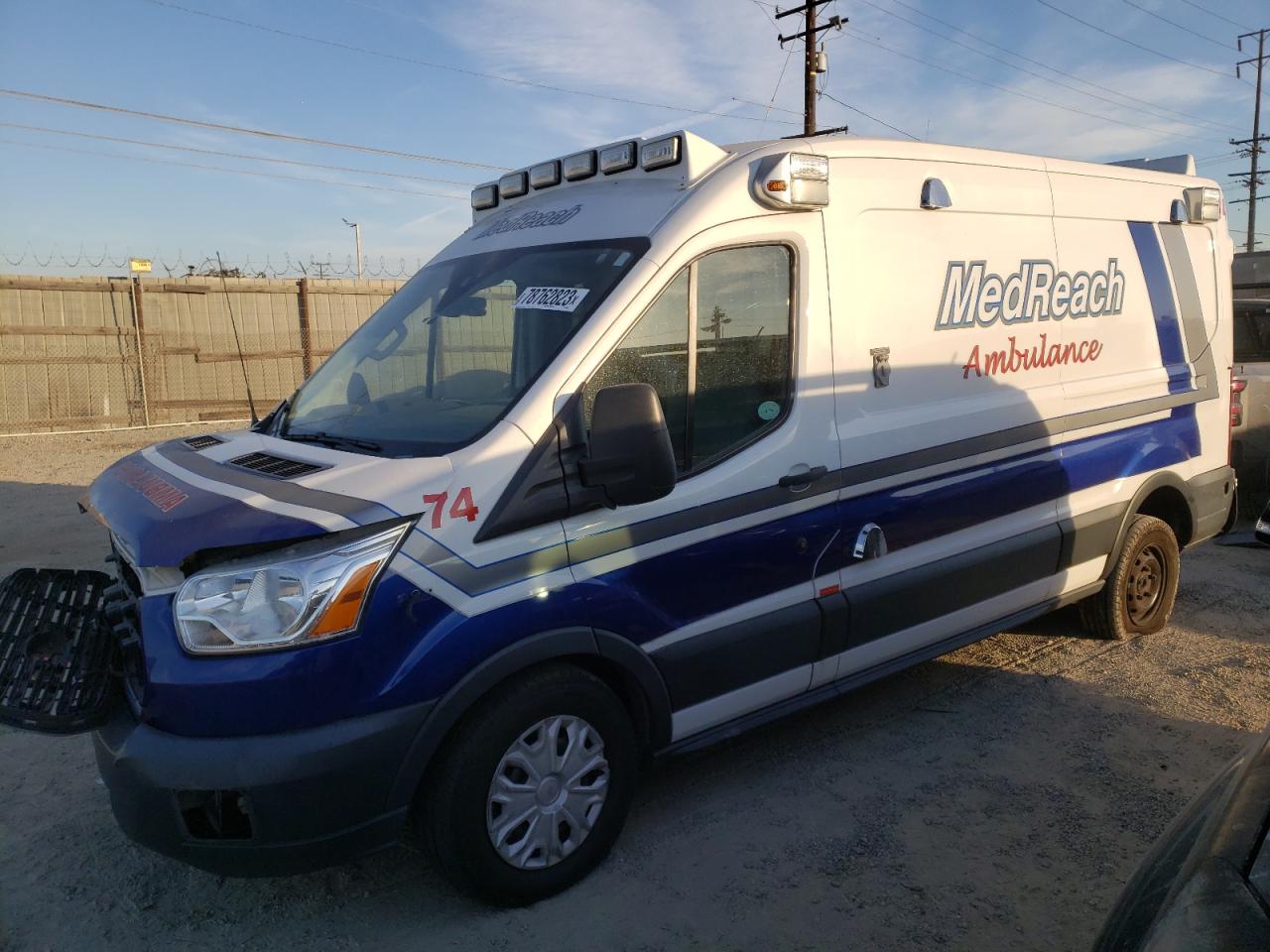 Изображение 1 2016 FORD TRANSIT T-250 2016 с VIN 1FDYR2CM3GKA66068