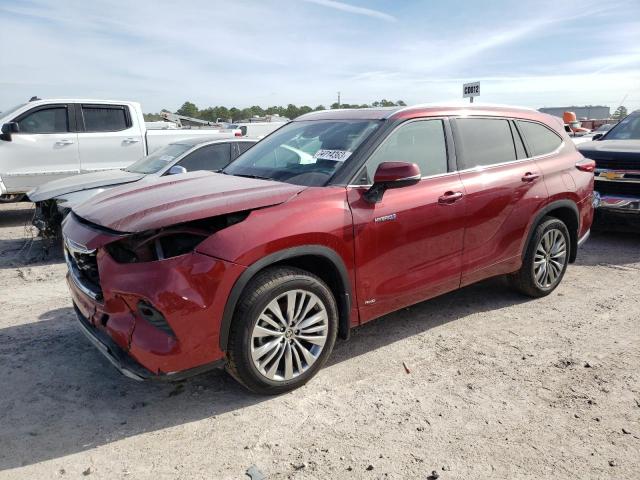 Image 1 of Toyota Highlander Hybrid Platinum 2020 with VIN 5TDEBRCH7LS012248