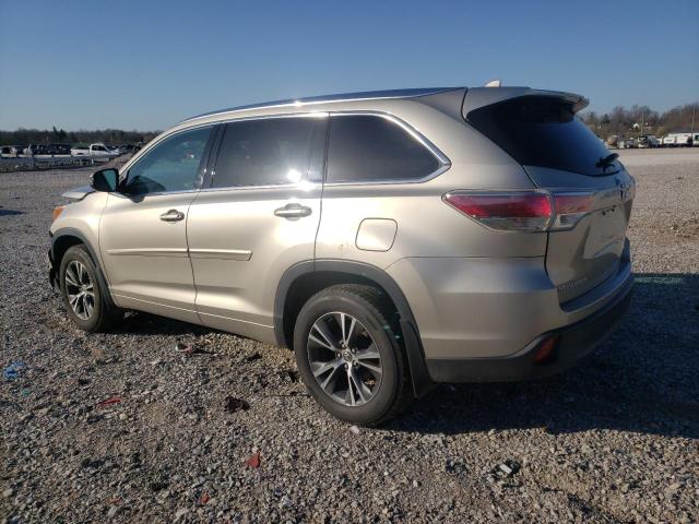Obraz 2 z 2016 TOYOTA HIGHLANDER XLE 2016 z VIN 5TDJKRFH1GS347120