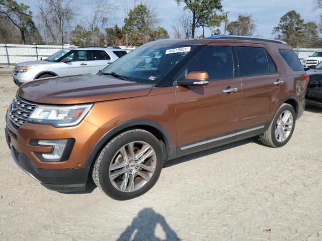 Image 1 of 2017 FORD EXPLORER LIMITED 2017 with VIN 1FM5K7FH8HGD09638