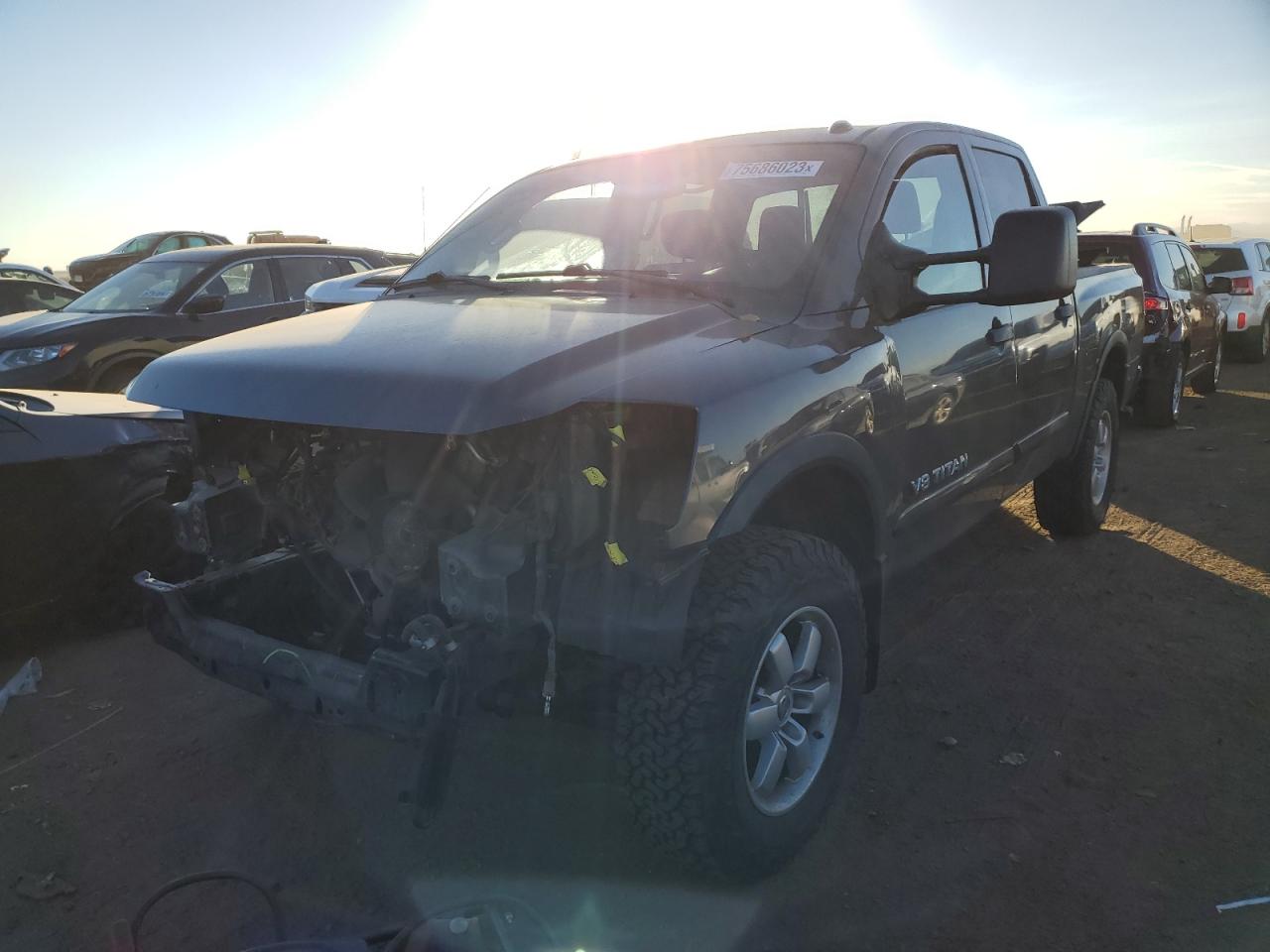Image 1 of 2012 NISSAN TITAN S 2012 with VIN 1N6AA0EC0CN305488