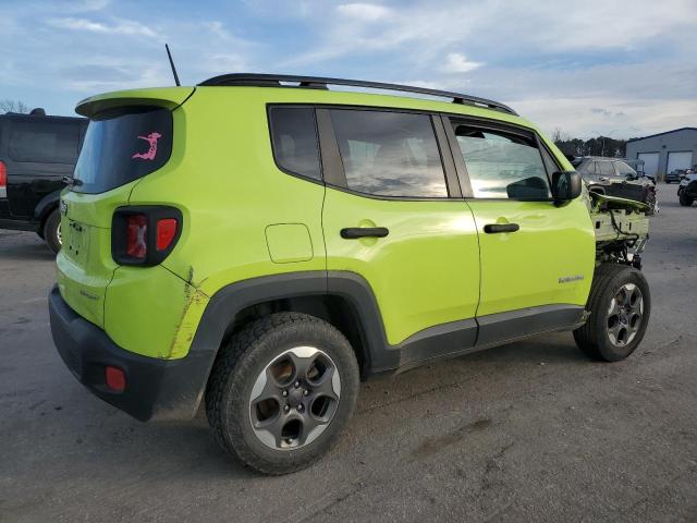 Image 3 of 2018 JEEP RENEGADE SPORT 2018 with VIN ZACCJBAB8JPG88203