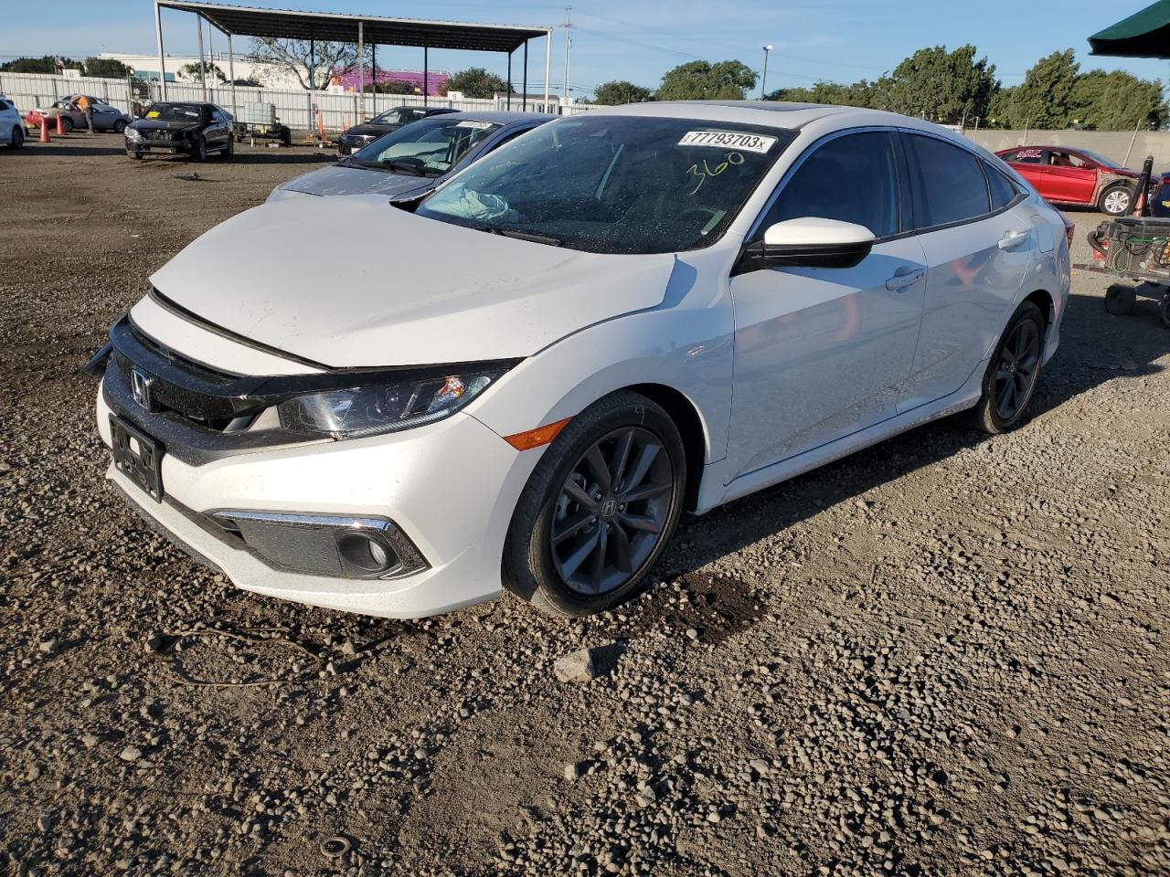 Obraz 1 z 2021 HONDA CIVIC EX 2021 z VIN 19XFC1F34ME206802