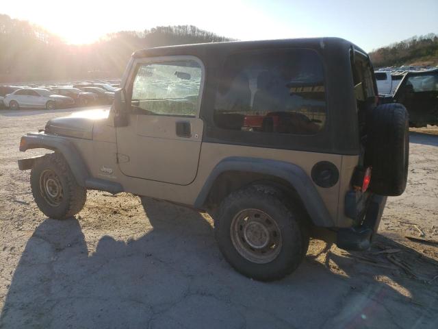 Image 2 of 2004 JEEP WRANGLER / TJ SPORT 2004 with VIN 1J4F449S74P709834