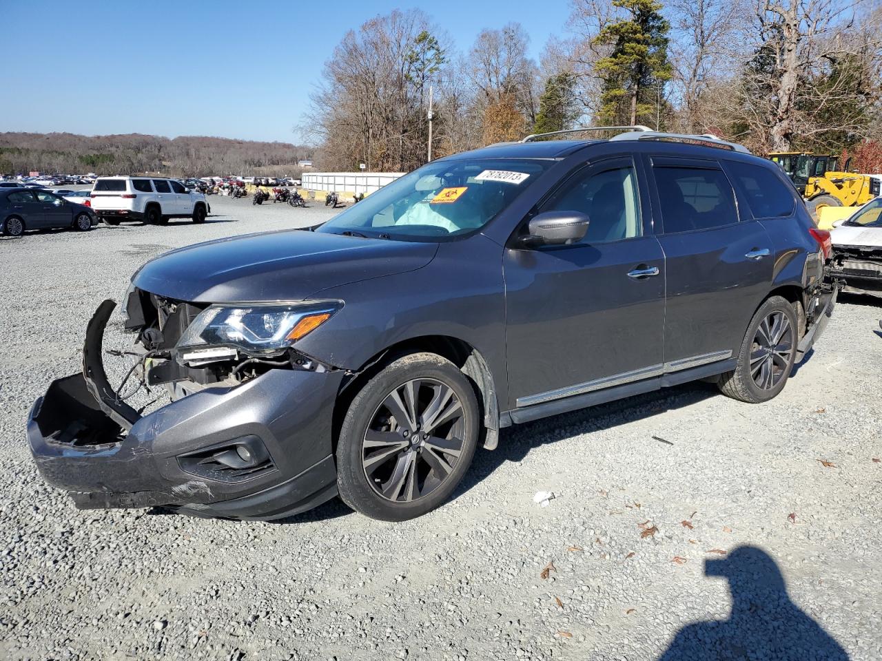 Image 1 of 2018 NISSAN PATHFINDER S 2018 with VIN 5N1DR2MN6JC617634