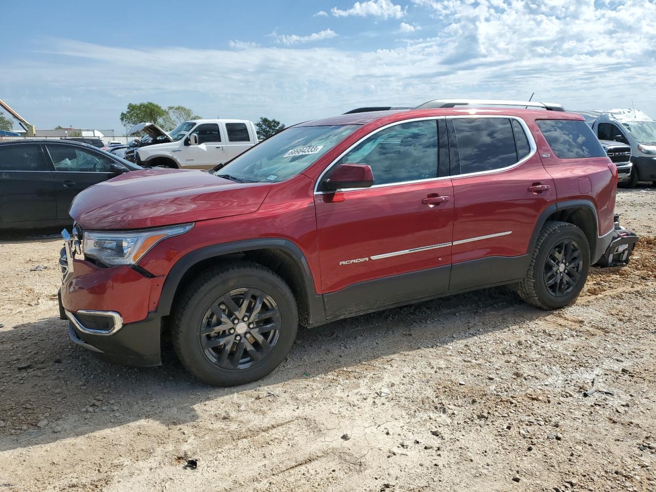 Image 1 of 2019 GMC ACADIA SLT-1 2019 with VIN 1GKKNMLS0KZ145234