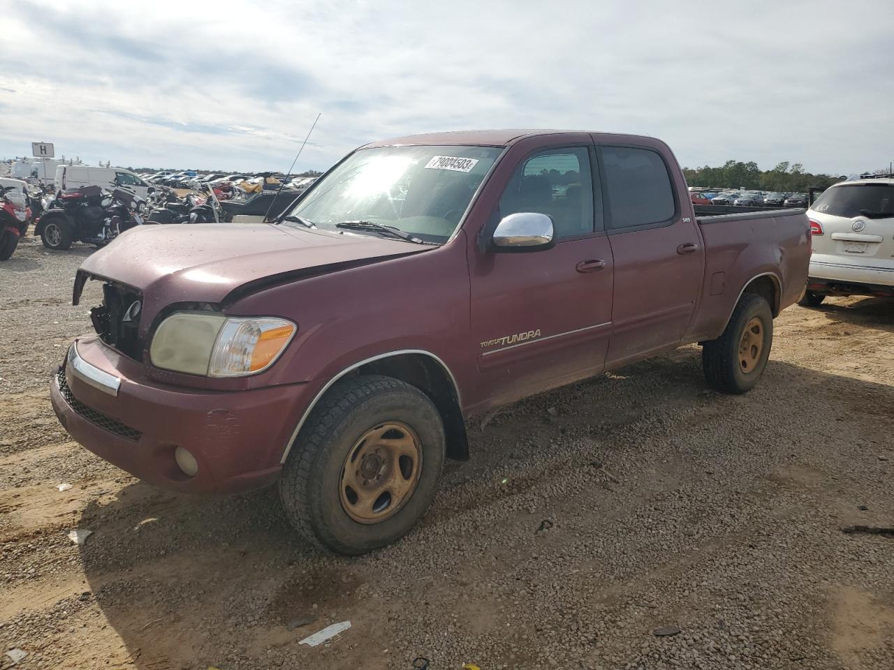 Image 1 of 2005 TOYOTA TUNDRA DOUBLE CAB SR5 2005 with VIN 5TBET34115S498031
