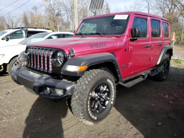 Изображение 1 2022 JEEP WRANGLER UNLIMITED SPORT 2022 с VIN 1C4HJXDM7NW144719
