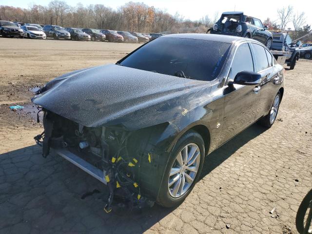 Image 1 of 2015 INFINITI Q50 BASE 2015 with VIN JN1BV7AR9FM419582