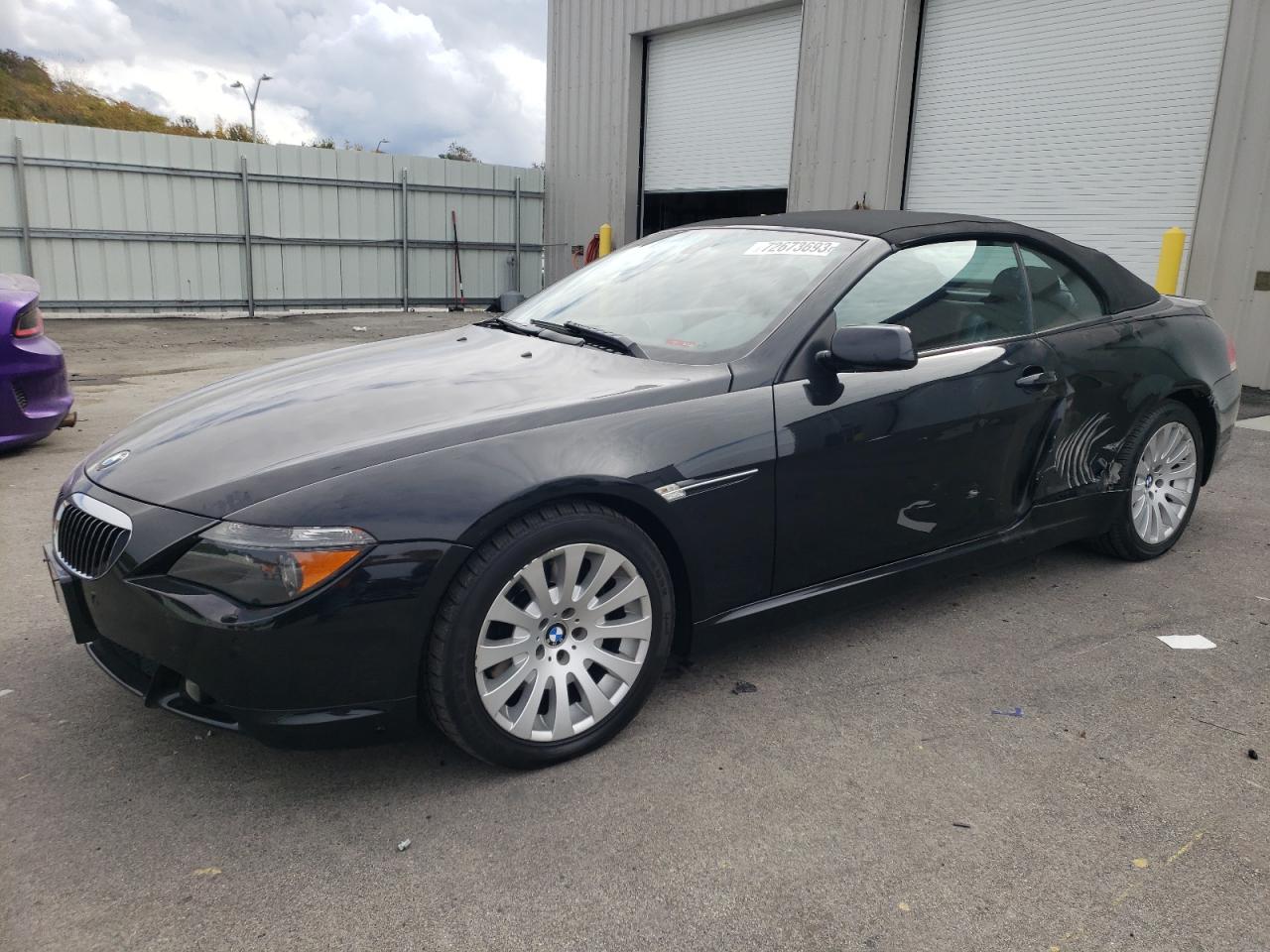 Image 1 of 2005 BMW 645 CI AUTOMATIC 2005 with VIN WBAEK73405B323500