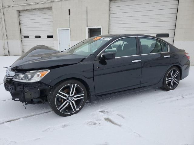 Obraz 1 z 2017 HONDA ACCORD SPORT 2017 z VIN 1HGCR2F51HA300980