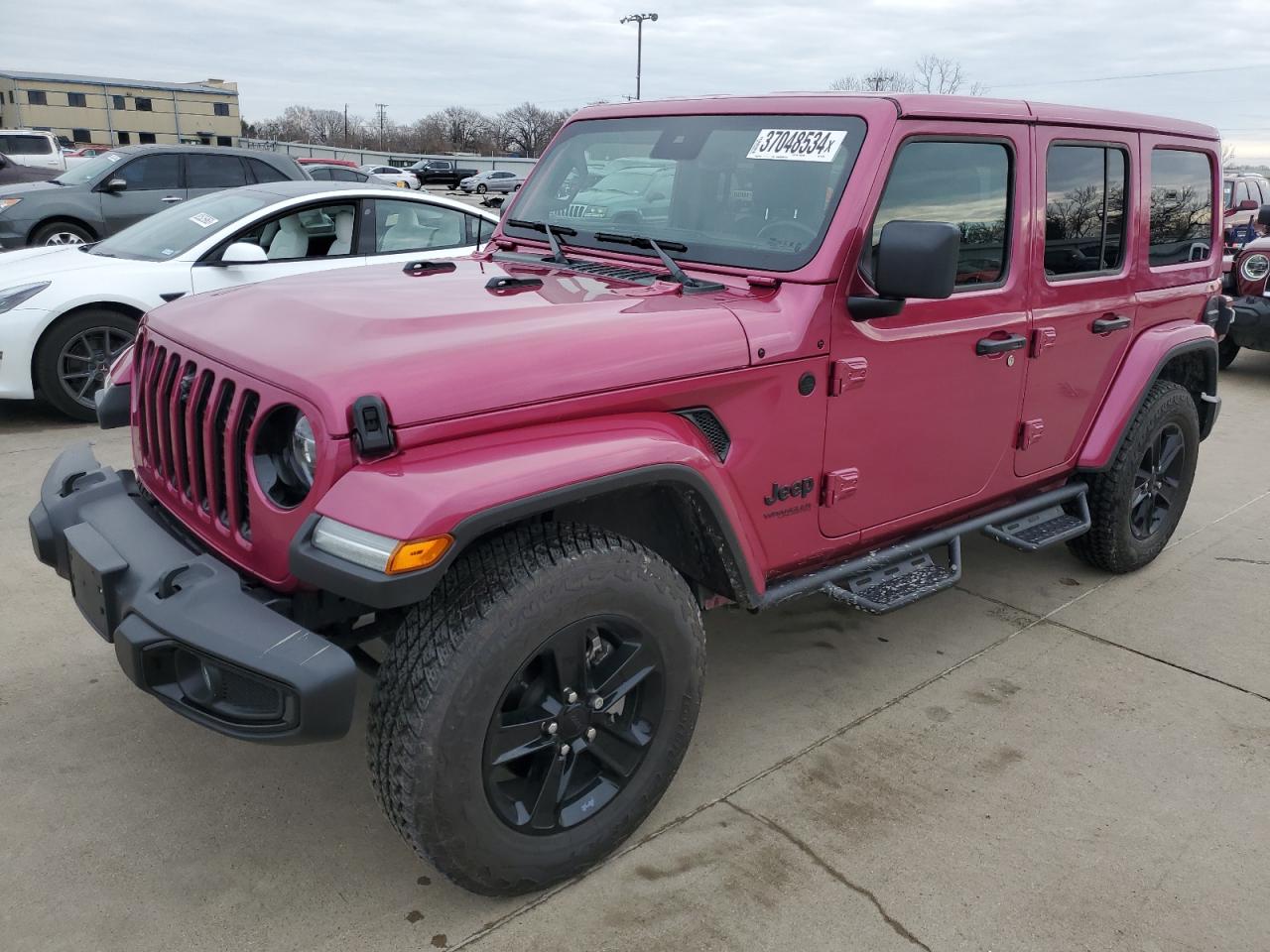 Изображение 1 2021 JEEP WRANGLER UNLIMITED SAHARA 2021 с VIN 1C4HJXEN2MW851099