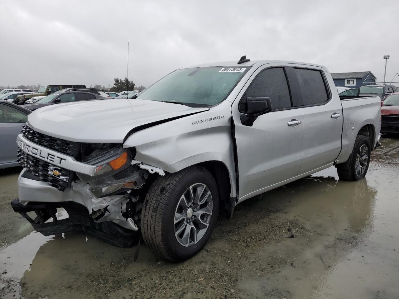 Изображение 1 2022 CHEVROLET SILVERADO LTD C1500 CUSTOM 2022 с VIN 3GCPWBEK0NG137736