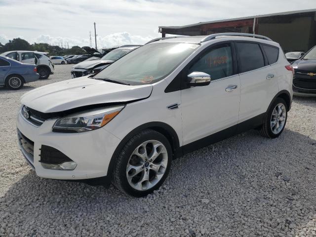 Image 1 of 2014 FORD ESCAPE TITANIUM 2014 with VIN 1FMCU0J93EUB83629