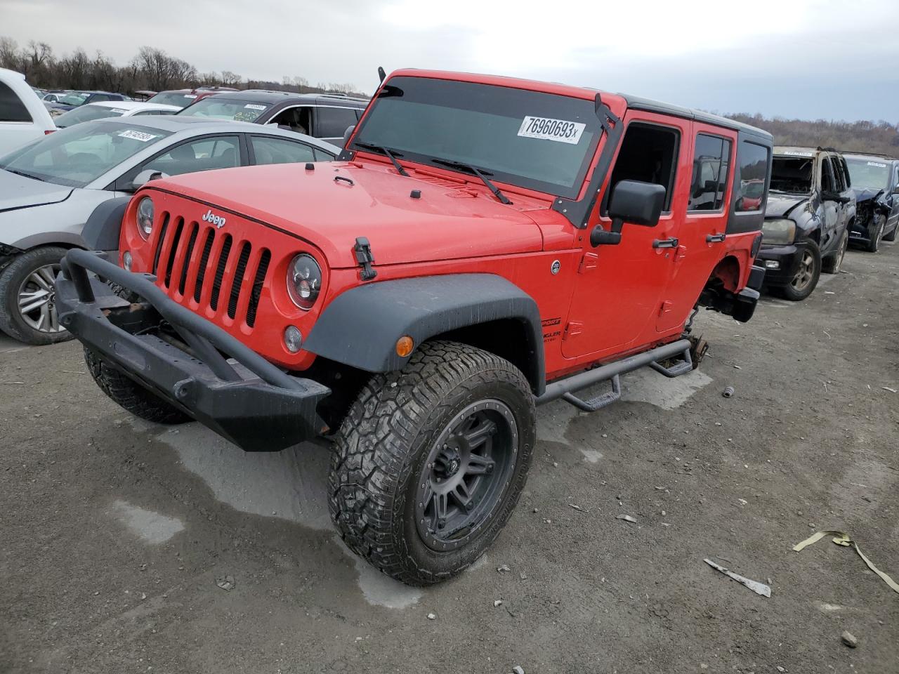 Изображение 1 2016 JEEP WRANGLER UNLIMITED SPORT 2016 с VIN 1C4BJWDG5GL124693