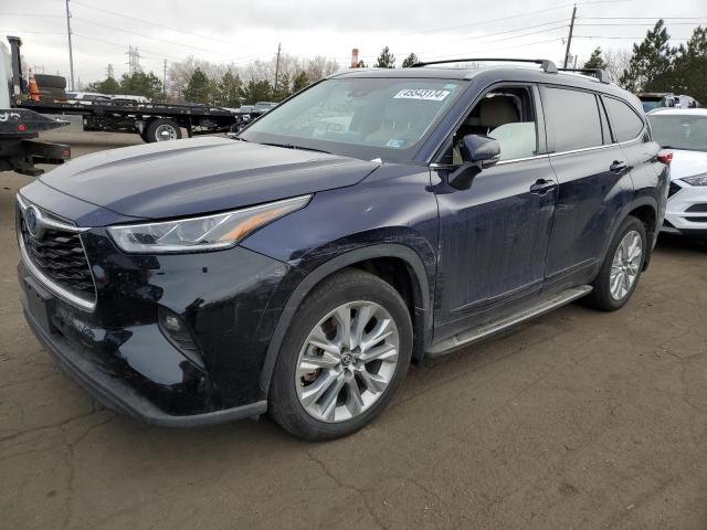 Image 1 of 2022 TOYOTA HIGHLANDER HYBRID LIMITED 2022 with VIN 5TDXBRCH1NS549628
