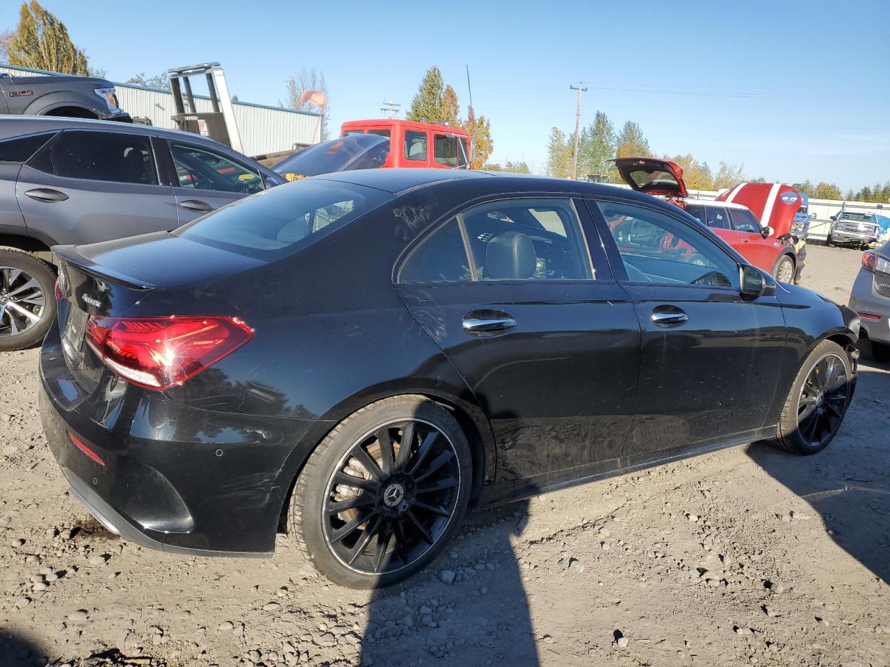Image 3 of 2021 MERCEDES-BENZ A 220 4MATIC 2021 with VIN W1K3G4FB4MJ286675