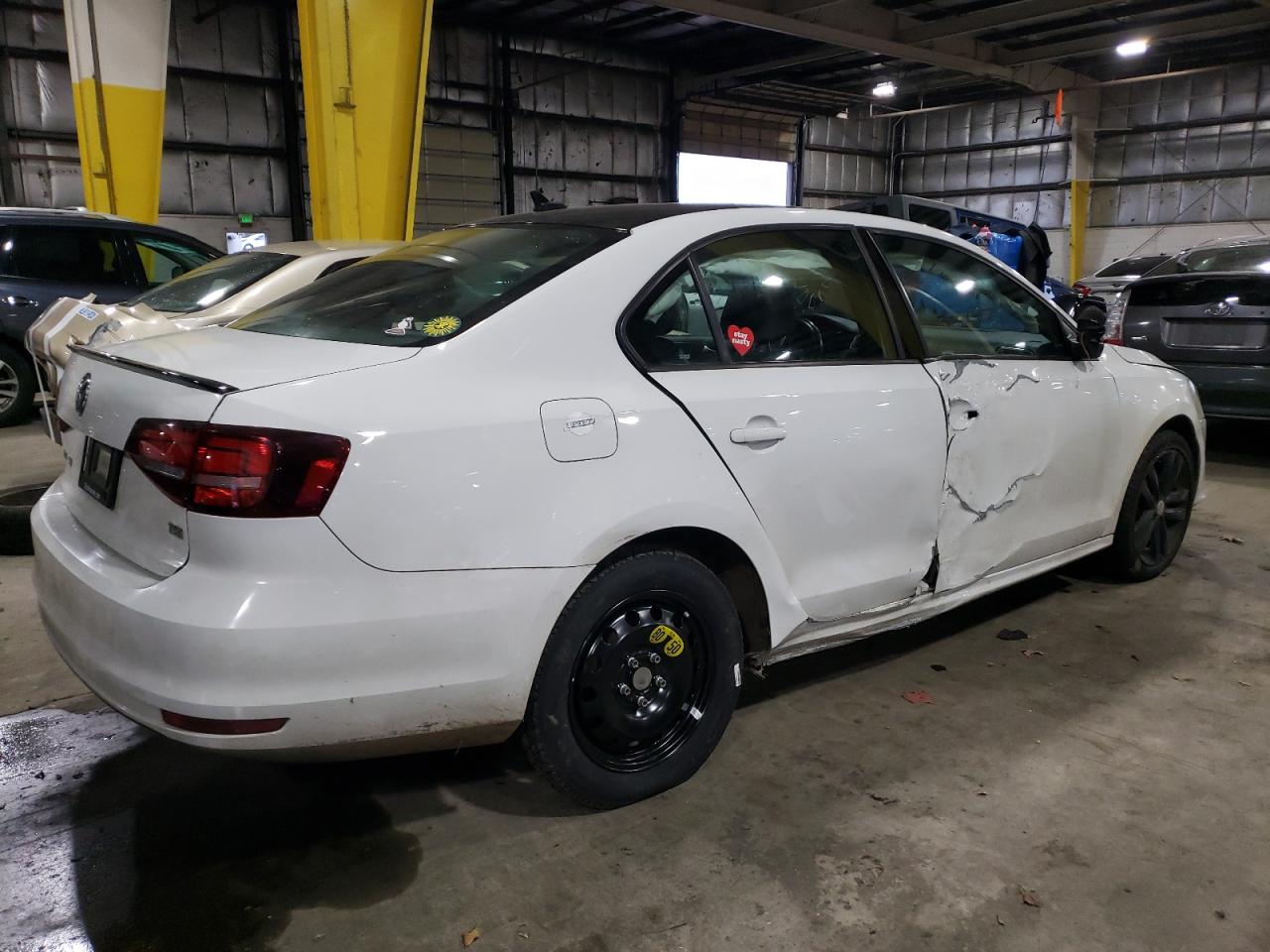 Image 3 of 2018 VOLKSWAGEN JETTA SPORT 2018 with VIN 3VWD17AJ2JM232111