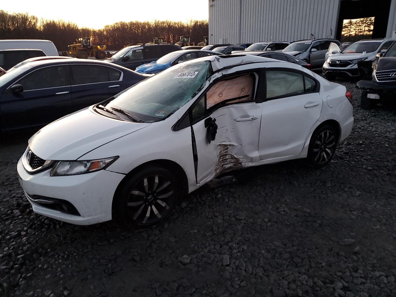 Изображение 1 2015 HONDA CIVIC EXL 2015 с VIN 19XFB2F97FE222203