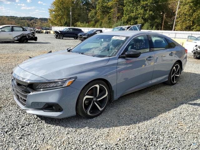 Image 1 of 2022 HONDA ACCORD SPORT 2022 with VIN 1HGCV1F38NA077899