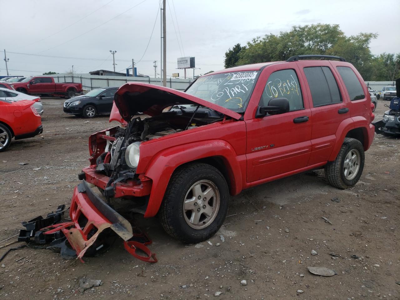 Obraz 2 z 2003 JEEP LIBERTY LIMITED 2003 z VIN 1J4GL58K93W723608