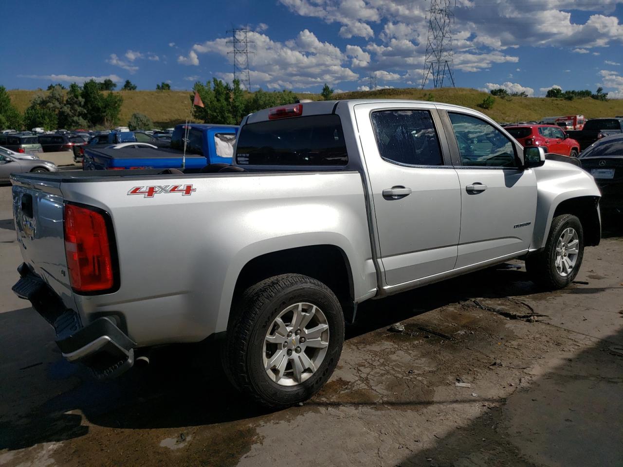 Image 3 of 2018 CHEVROLET COLORADO LT 2018 with VIN 1GCGTCEN3J1303815