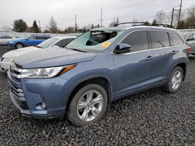 Image 1 of 2019 TOYOTA HIGHLANDER LIMITED 2019 with VIN 5TDDZRFH9KS962791