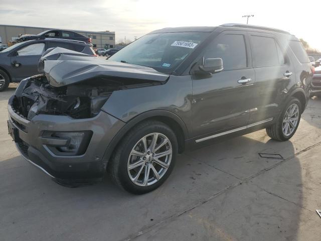 Image 1 of 2017 FORD EXPLORER LIMITED 2017 with VIN 1FM5K7F82HGA59152