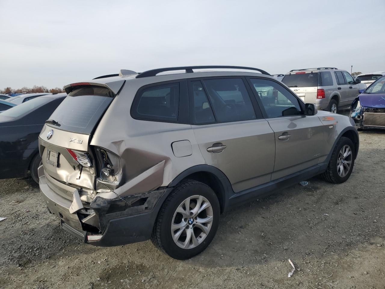 Image 3 of 2009 BMW X3 XDRIVE30I 2009 with VIN WBXPC93409WJ24307