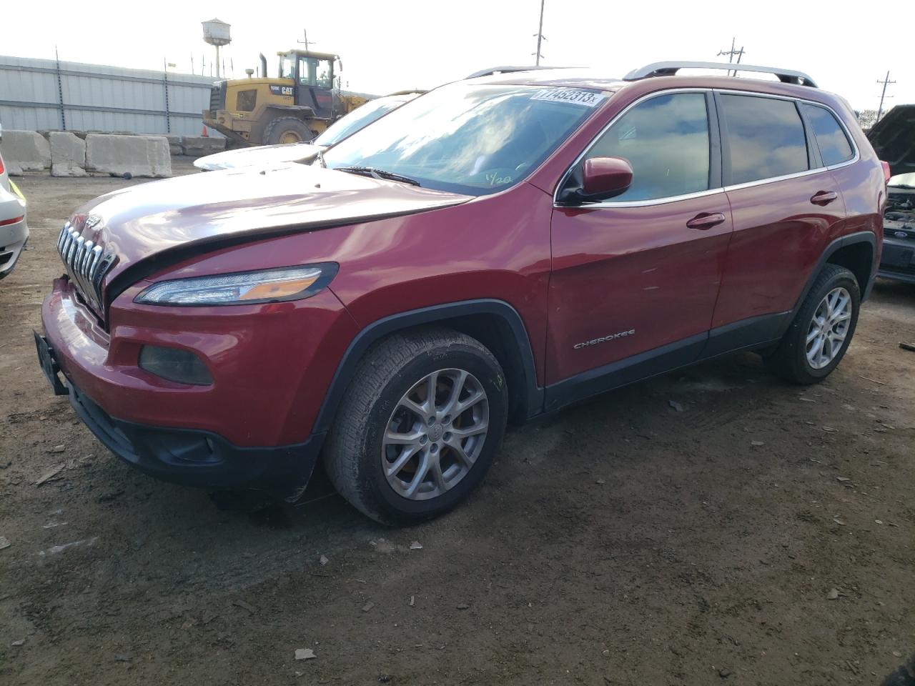 Image 1 of 2017 JEEP CHEROKEE LATITUDE 2017 with VIN 1C4PJLCS5HW554203