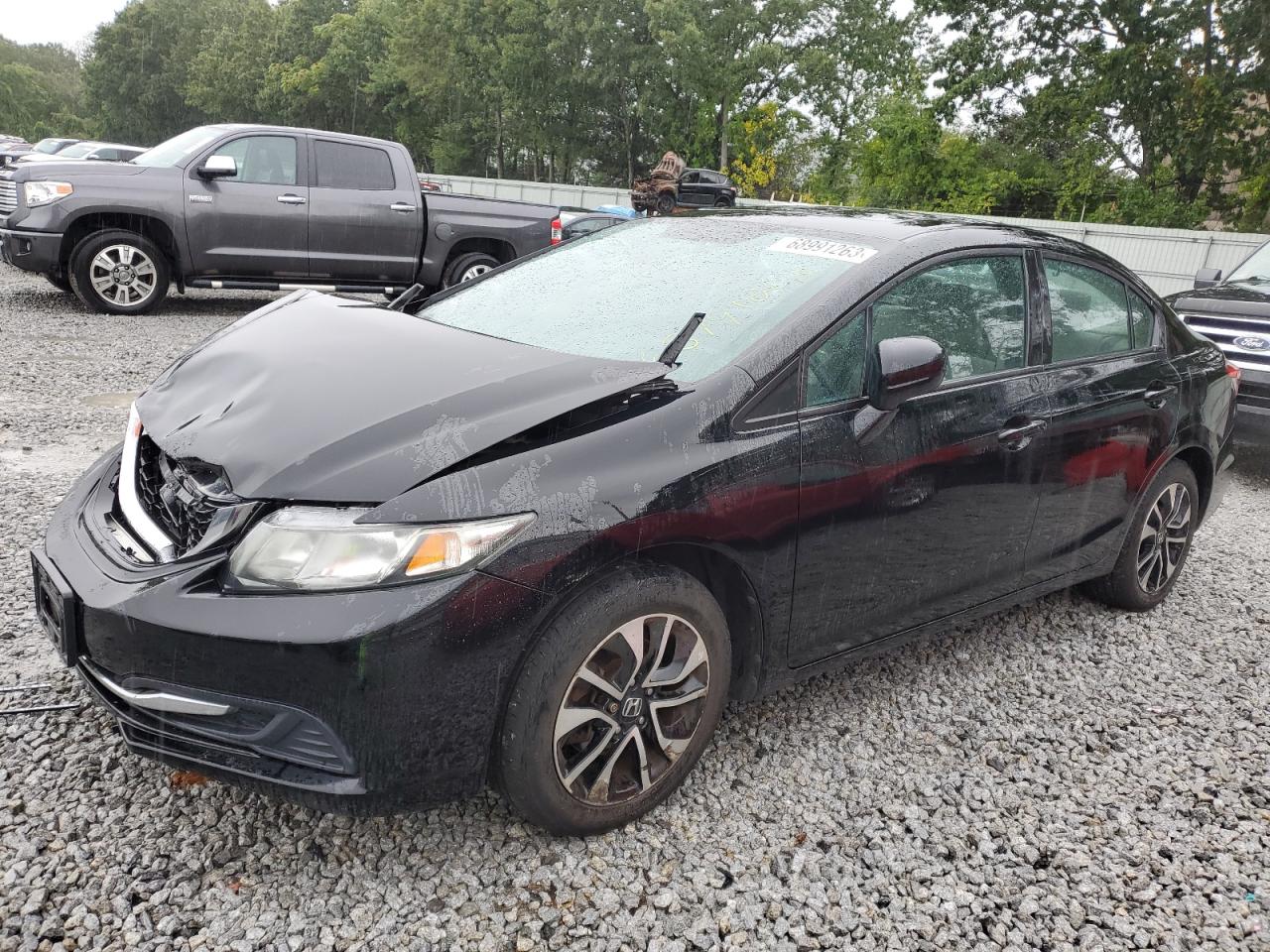 Obraz 1 z 2014 HONDA CIVIC EX 2014 z VIN 19XFB2F81EE218833