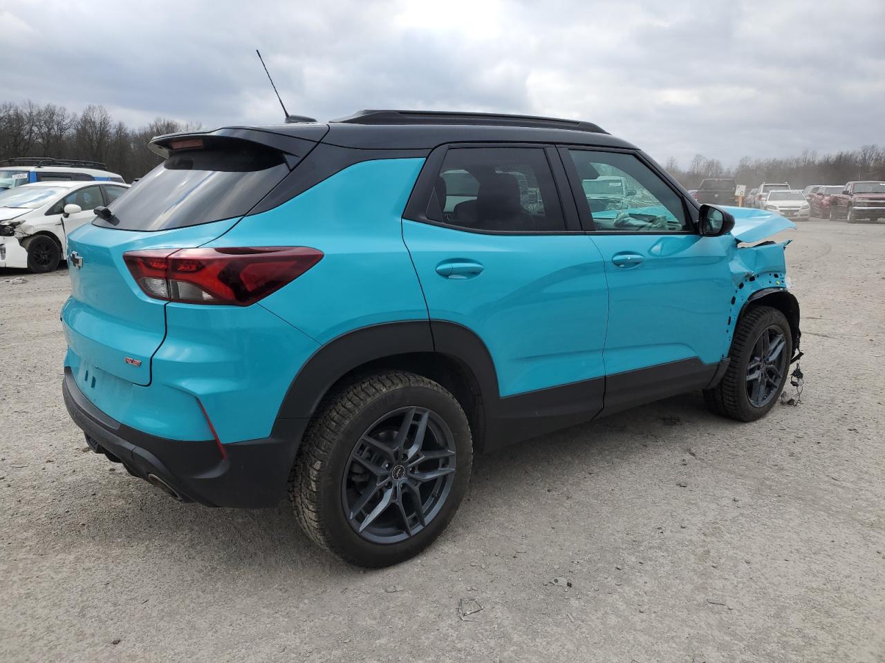 Image 3 of 2022 CHEVROLET TRAILBLAZER RS 2022 with VIN KL79MUSL7NB031099