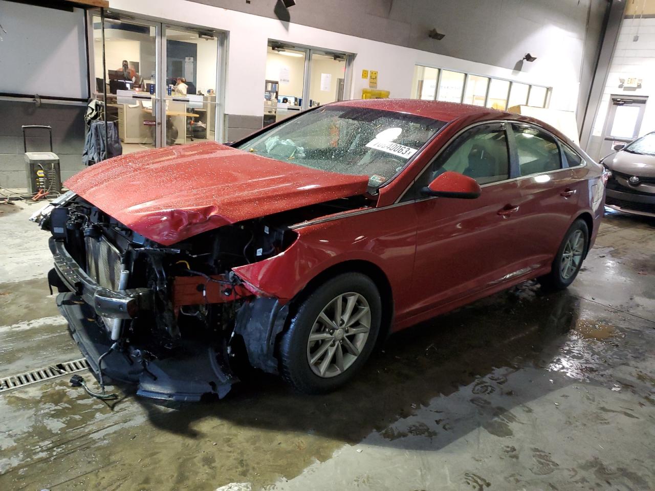 Image 1 of 2018 HYUNDAI SONATA SE 2018 with VIN 5NPE24AF3JH616354