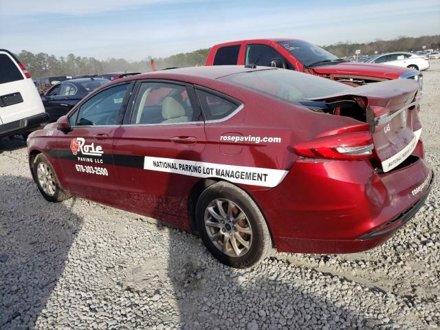 Image 2 of 2017 FORD FUSION S 2017 with VIN 3FA6P0G76HR368967