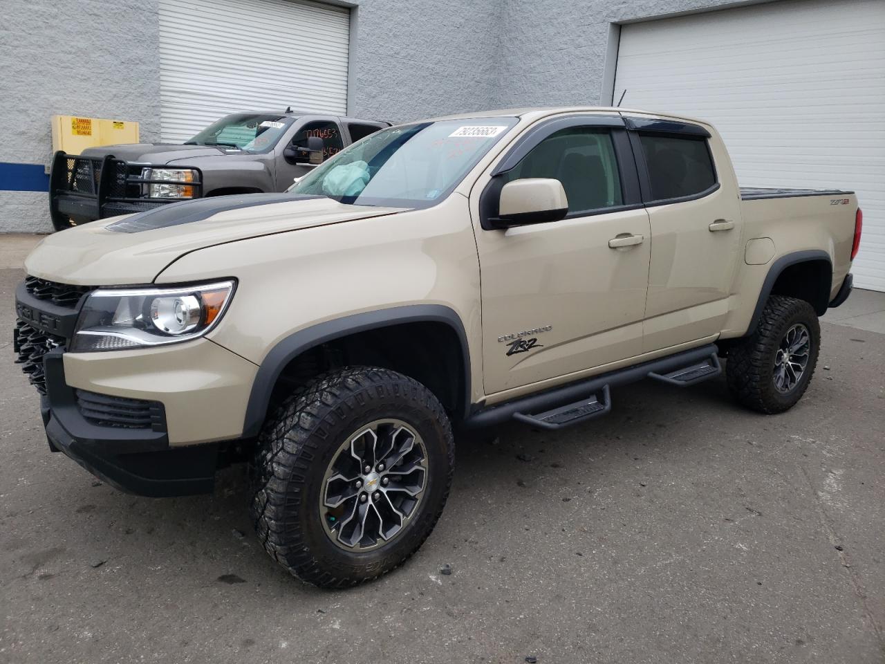 Изображение 1 2021 CHEVROLET COLORADO ZR2 2021 с VIN 1GCGTEEN1M1175087