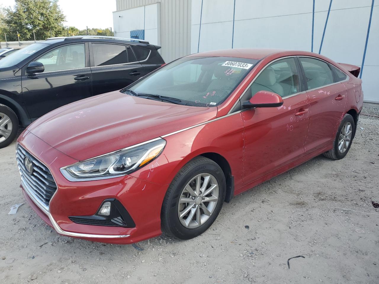 Image 1 of 2019 HYUNDAI SONATA SE 2019 with VIN 5NPE24AF7KH740712
