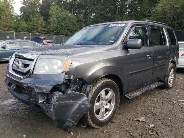 Image 1 of 2011 HONDA PILOT EXLN 2011 with VIN 5FNYF4H75BB101159