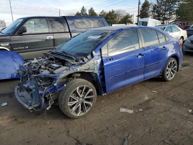 Image 1 of 2020 TOYOTA COROLLA XSE 2020 with VIN JTDT4RCE7LJ013582
