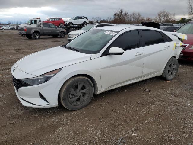 Image 1 of 2021 HYUNDAI ELANTRA SEL 2021 with VIN KMHLM4AG8MU103861