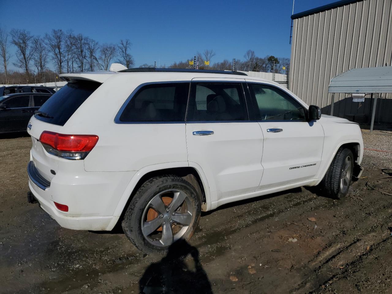 Image 3 of 2014 JEEP GRAND CHEROKEE OVERLAND 2014 with VIN 1C4RJFCG4EC279314