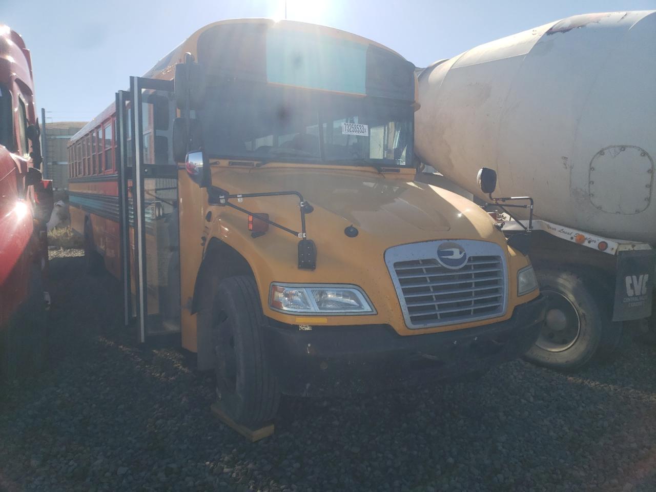 Image 1 of 2017 BLUE BIRD SCHOOL BUS / TRANSIT BUS  2017 with VIN 1BAKGCPHXHF325467