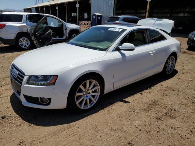 Image 1 of 2011 AUDI A5 PREMIUM PLUS 2011 with VIN WAULFAFRXBA030530