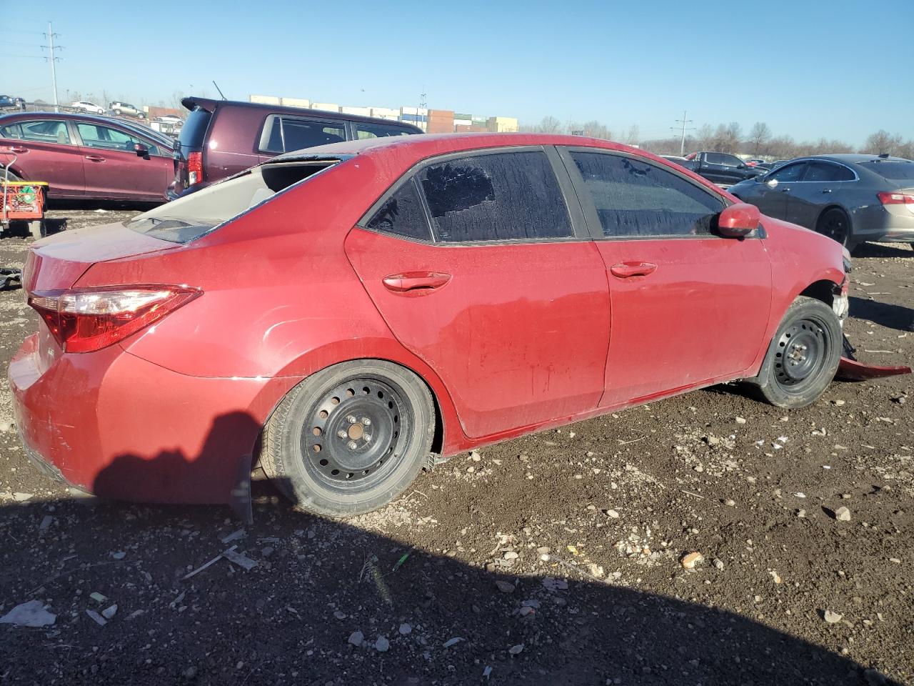 Image 3 of 2019 TOYOTA COROLLA L 2019 with VIN 2T1BURHE1KC166909