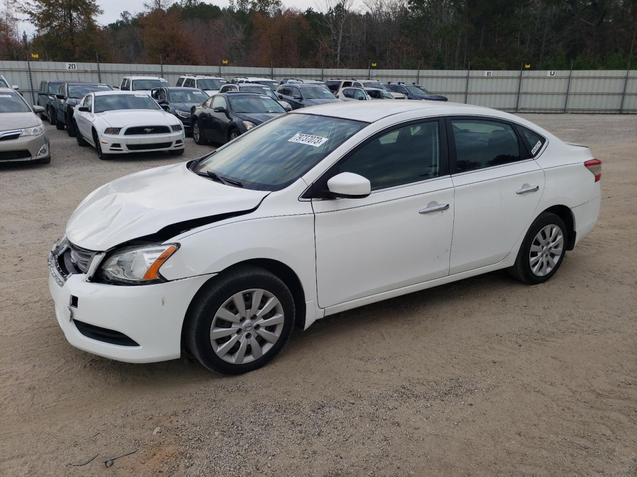 Image 1 of 2015 NISSAN SENTRA S 2015 with VIN 3N1AB7AP5FY283354